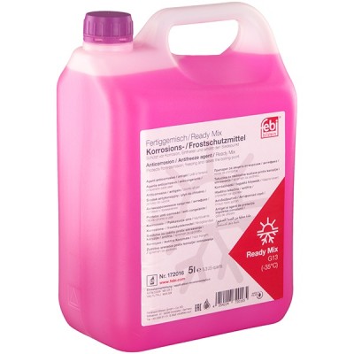 Антифриз FEBI G13 -35°C Redy Mix фиолетовый 5л 172016